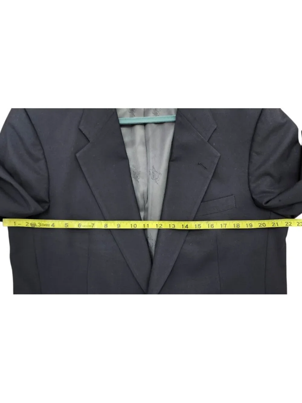 Burberrys Blazer Men Navy 100% Wool Gold Buttons Classic Sport Coat No Size Tag
